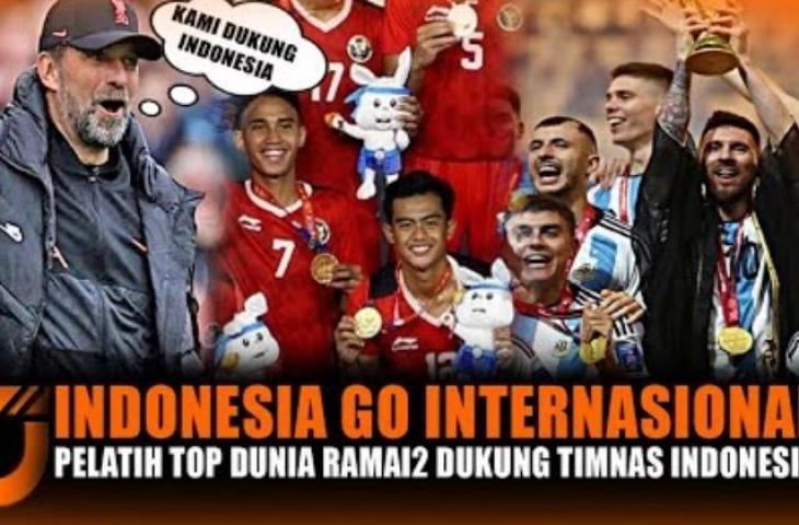  CEK FAKTA: Timnas Indonesia Banjir Dukungan dari Pelatih Klub Eropa Jelang Lawan Argentina. (YouTube)