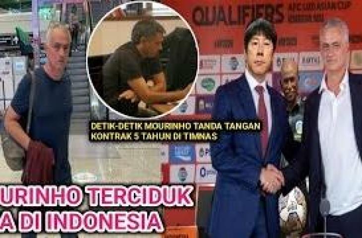 Cek fakta Jose Mourinho menjadi Dirtek PSSI. (YouTube/Kreator Bola)