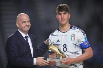 Profil Cesare Casadei, Gelandang Timnas Italia yang Jadi Top Skor di Piala Dunia U-20 2023