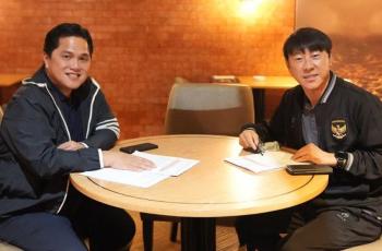 Erick Thohir Singgung Kontrak Terkini Shin Tae-yong usai Ambil Alih Timnas Indonesia U-23