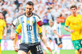 FIFA Matchday: Lionel Messi Cetak Gol Tercepat, Argentina Hajar Australia