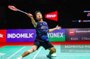 Hasil Indonesia Open 2023: Pecundangi Li Shi Feng, Anthony Sinisuka Ginting Melaju ke Final