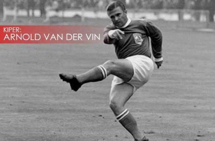 Arnold van der Vin, pemain naturalisasi pertama Timnas Indonesia. (Twitter)