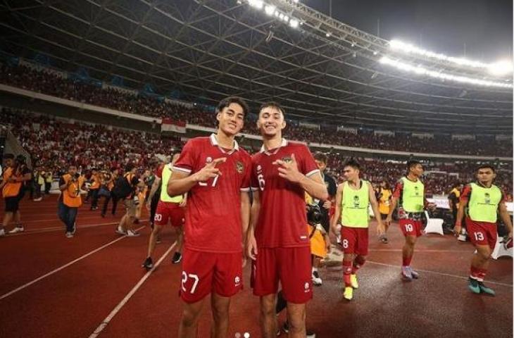 Ivar Jenner dan Rafael Struick membagikan momen di timnas Indonesia. (Instagram/ivarjnr)