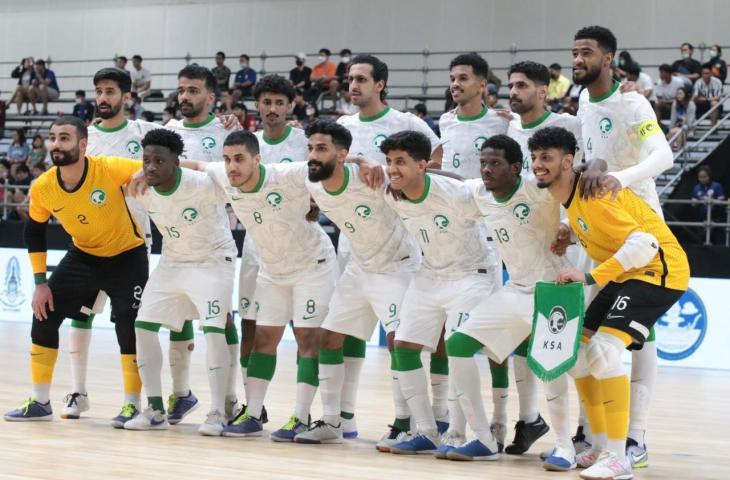 Potret pemain Timnas Futsal Arab Saudi. (Twitter)