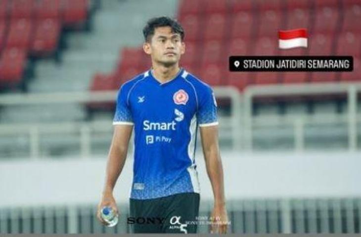 Pemain Timnas Kamboja, Safy Isa, yang bermain untuk klub Phnom Penh Crown. (Instagram/@safy_bin_isa)