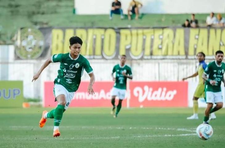 Aksi Hokky Caraka bersama PSS Sleman di BRI Liga 1 2023/2024. (Dok. PSS Sleman)