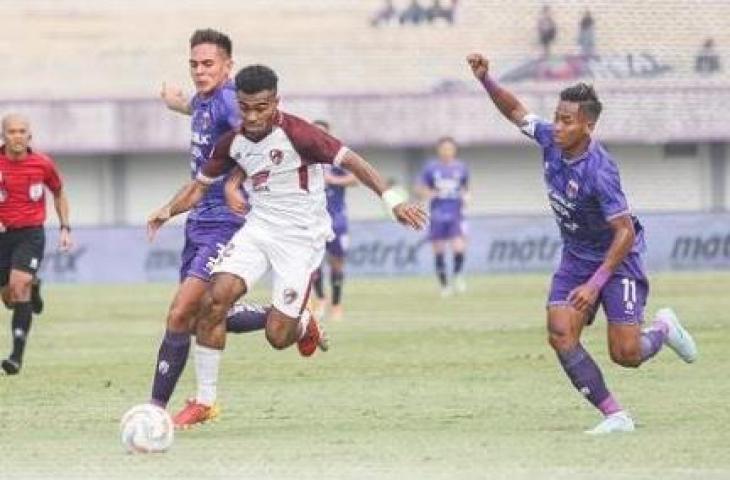 Duel PSM Makassar vs Persita Tangerang di BRI Liga 1 2023-2024. (Instagram/@psm_makassar)