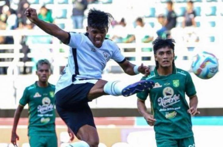 Pemain RANS Nusantara FC Abdul Rahman. (Liga Indonesia Baru)