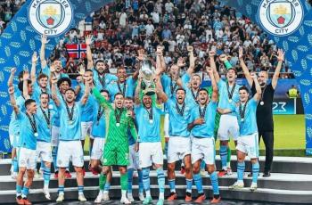 Tumbangkan Sevilla, Manchester City Juara Piala Super Eropa 2023