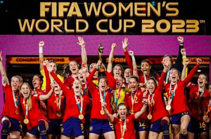 Spanyol juara Piala Dunia Wanita 2023 usai kalahkan Inggris di final. (Instagram/sefutbolfem)