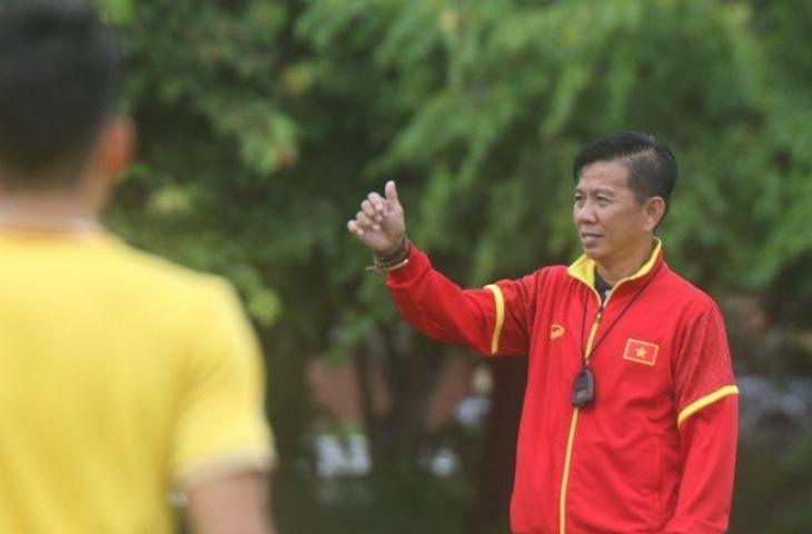 Pelatih Vietnam U-23, Hoang Anh Tuan. (VFF)