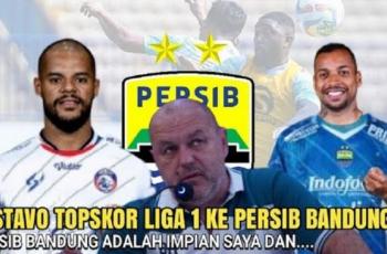 CEK FAKTA: Top Skor Liga 1 Gustavo Almeida Gabung Persib Bandung, David da Silva ke Arema FC