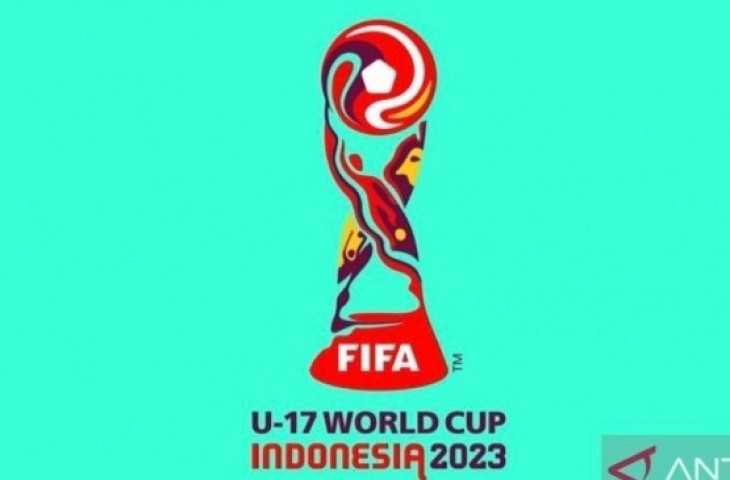 Logo Piala Dunia U-17 yang telah diresmikan FIFA pada Jumat (1/9/2023). (ANTARA/HO/FIFA)