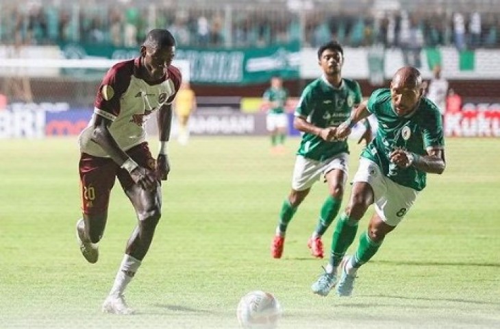 Duel PSS Sleman vs PSM Makassar berakhir imbang dengan skor 1-1. (Dok. PSM Makassar)