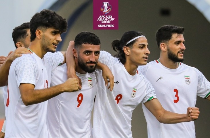 Iran di Kualifikasi Piala Asia U-23 2024. (Dok. AFC)