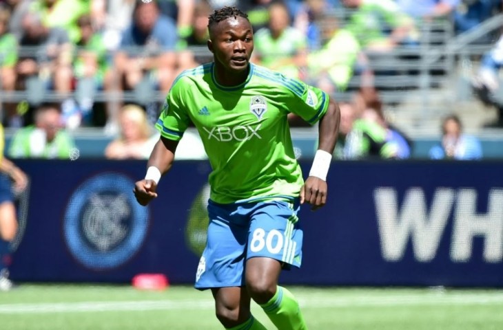 Victor Mansaray saat bermain untuk klub Amerika Serikat, Sounders FC. (Dok. Sounders FC)