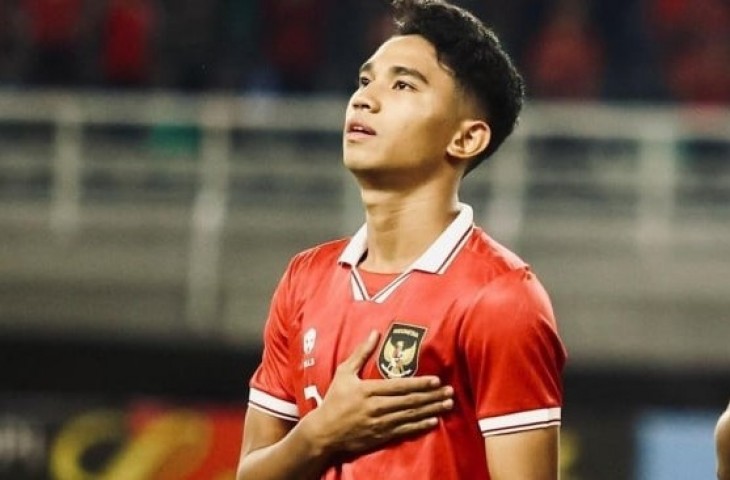 Marselino Ferdinan cetak gol pertama bagi Timnas Indonesia di Piala Asia 2023
(Instagram/marselinoferdinan10)