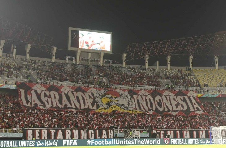 Suasana stadion Gelora Bung Tomo saat pertandingan Piala Dunia U-17 Indonesia vs Ekuador. (Doc. LOC WCU17/NFL)