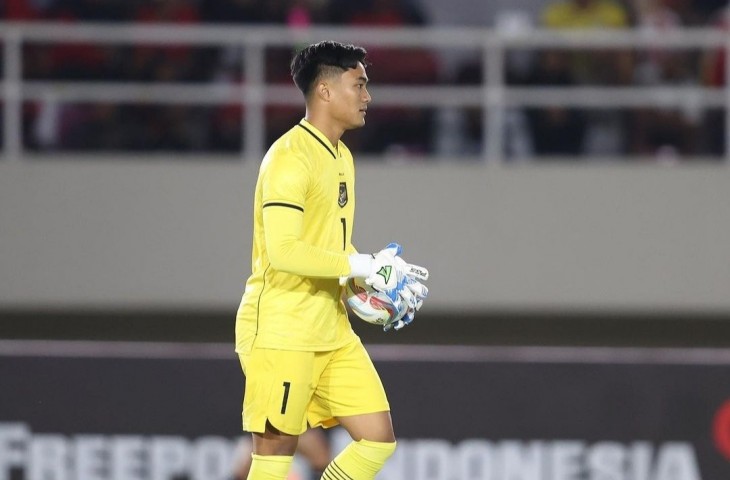 Kiper timnas Indonesia, Ernando Ari Sutaryadi cedera. (dok. PSSI)