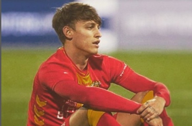 Pemain bidikan Persib, Stefano Beltrame saat masih memperkuat Go Ahead Eagles (tangkap layar Instagram)