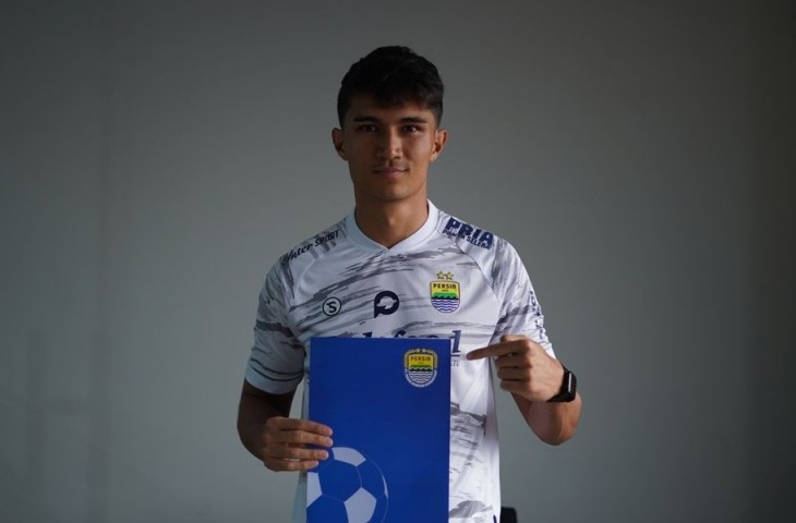 Pemain baru Persib, Kevin Ray Mendoza. (MO Persib)