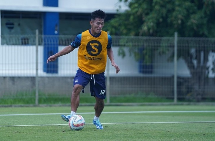 Pemain Persib, Henhen Herdiana. (MO Persib)