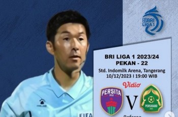 Kerjasama Dengan JFA Dua Wasit Jepang Pimpin Laga Pekan ke-22 BRI Liga 1, Akankah Berlanjut?