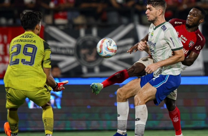 Pertandingan Bali United vs Persib pada putaran kedua Liga 1 2023/2024. (Baliutd.com)