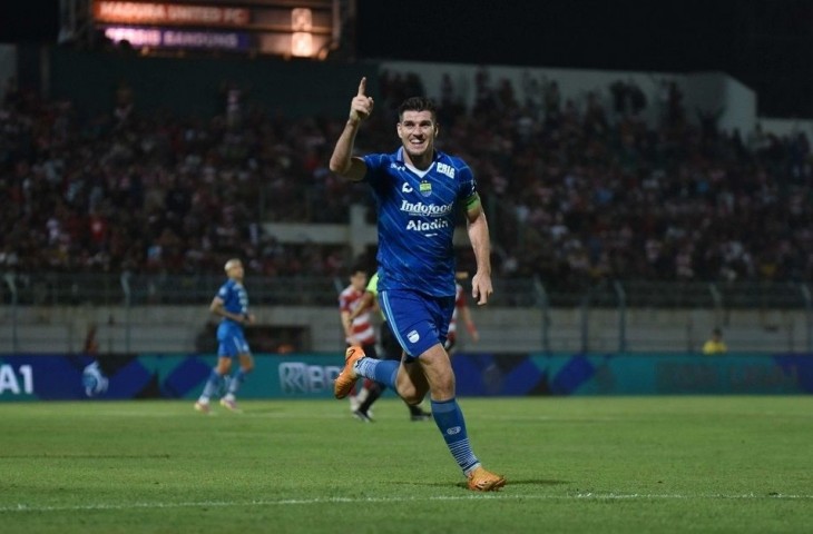 Pemain asing Persib asal Belanda, Nick Kuipers. (MO Persib)