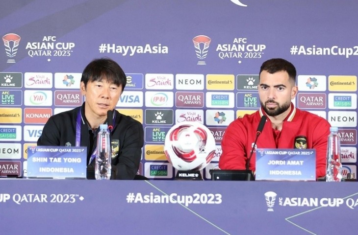 Menghadapi Vietnam pada laga kedua fase Grup D Piala Asia 2023, pelatih timnas Indonesia Shin Tae-yong menyatakan, bahwa anak-anak asuhnya sudah siap merebut kemenangan. (PSSI)