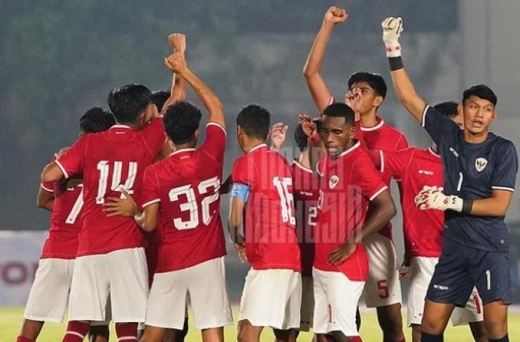 Skuad Timnas Indonesia U-20 menahan imbang China di laga persahabatan pada Jumat, 22 Maret 2024. - Instagram @timnas.indonesia.