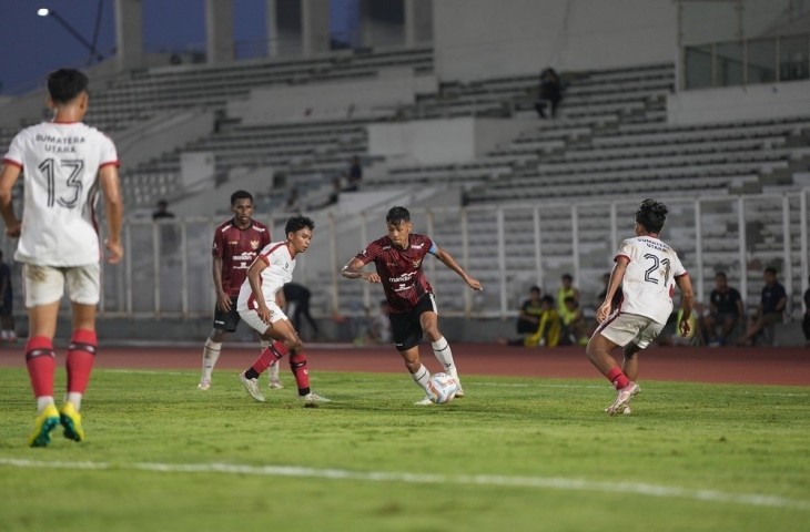 Timnas Indonesia U-19 vs PON Sumut. (Dok. PSSI)