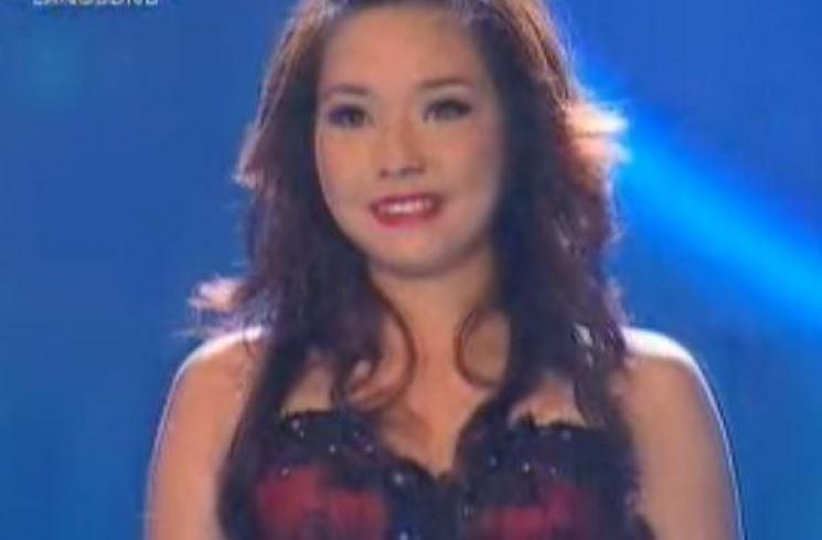 Gisella Anastasia saat jadi Indonesian Idol. (Youtube/redplanet2015)