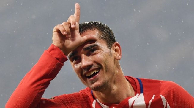 Bintang Atletico Madrid asal Prancis Antoine Griezmann. Philippe DESMAZES / AFP