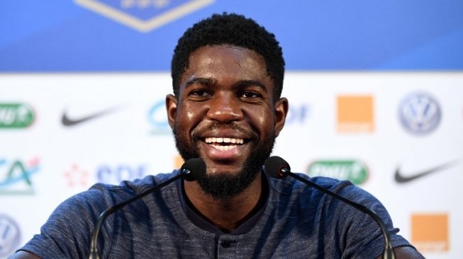 Bek Timnas Prancis, Samuel Umtiti (FRANCK FIFE / AFP)