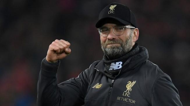 Manajer Liverpool, Jurgen Klopp. [Paul ELLIS / AFP]