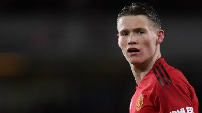 Gelandang muda Manchester United Scott McTominay [AFP]