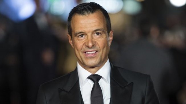 Agen pemain asal Portugal Jorge Mendes. JACK TAYLOR / AFP