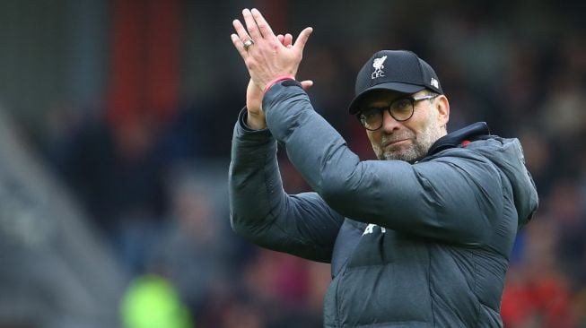 Manajer Liverpool, Jurgen Klopp. [GEOFF CADDICK / AFP]