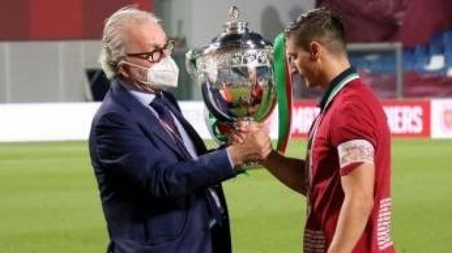 Kapten Reggiana, Alessandro Spano, memutuskan pensiun di usai 26 tahun. (Dok. Football Italia)