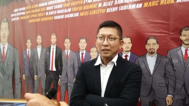 Presiden Persija Jakarta, Mohamad Prapanca. (Suara.com/ Adie Prasetyo Nugraha)