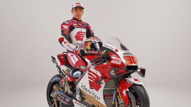 Pebalap tim LCR Honda Takaaki Nakagami (HO via LCR Honda)