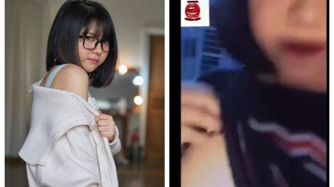 Viral video syur mirip Sarah Viloid pamer payudara (Ist)