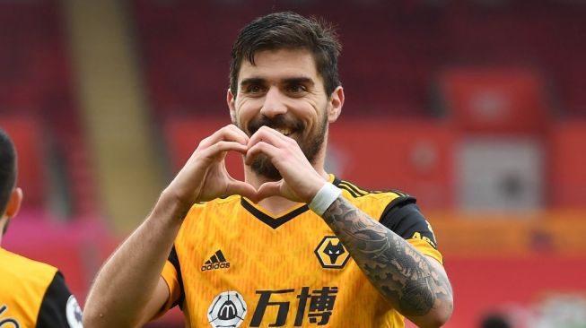 Gelandang jangkar Wolves, Ruben Neves. [ANDY RAIN / POOL / AFP]