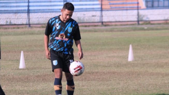 Gelandang serang Persela Lamongan pinjaman dari Persib Bandung, Gian Zola. [dok. TIMES Indonesia]