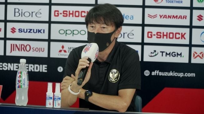 Pelatih Timnas Indonesia, Shin Tae-yong. [dok. PSSI]