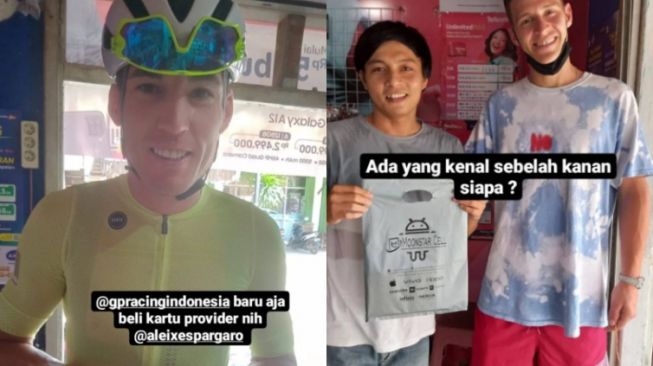 Deretan aktivitas pembalap MotoGP di Sirkuit Mandalika. (Instagram)