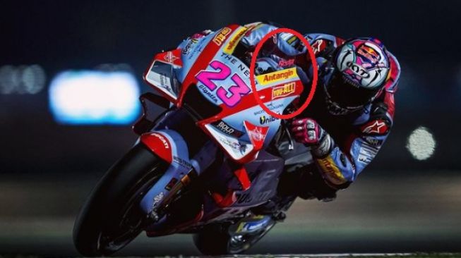 Antangin jadi sponsor tim Gresini (Instagram)