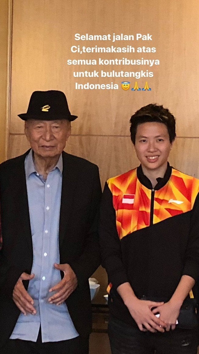 Instastory Liliyana Natsir. [Instagram/natsirliliyana]